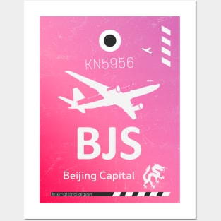 BJS airport code Posters and Art